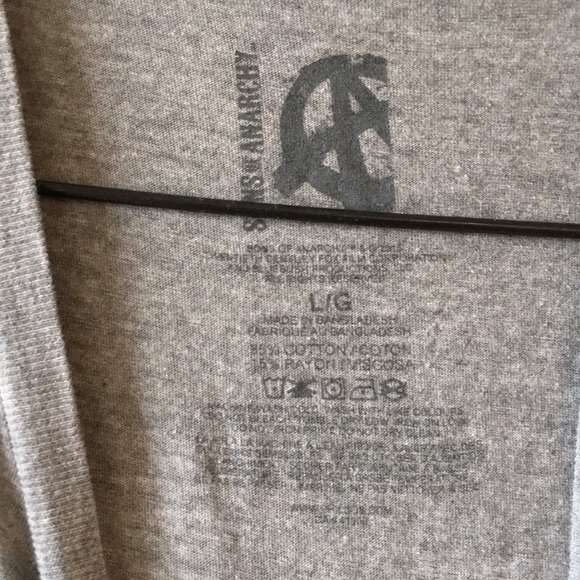 🌞 3/15$ Sons Of Anarchy Reaper Skeleton Tee - L - Picture 3 of 4